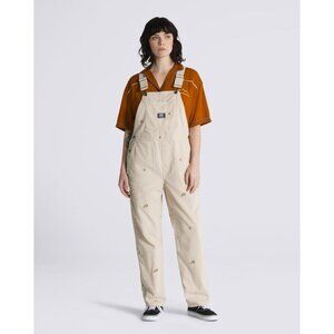 Vans Ground Work Hollywell Corduroy Overalls Size XS Embroidered Skater